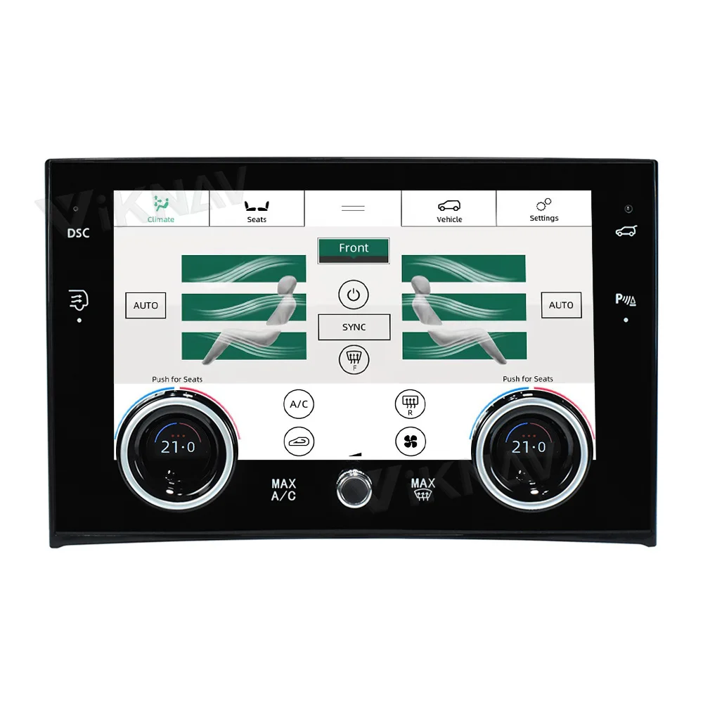 10.4inch AC Panel Display For Land Range Rover Vogue V8 L322 Keep The Original Functions With Car Air Condition Contrl