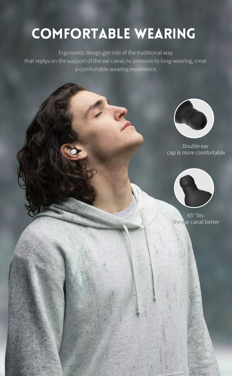 Factory OEM Q2 Q1 sports bass BT earphone True Earbuds tws earphones