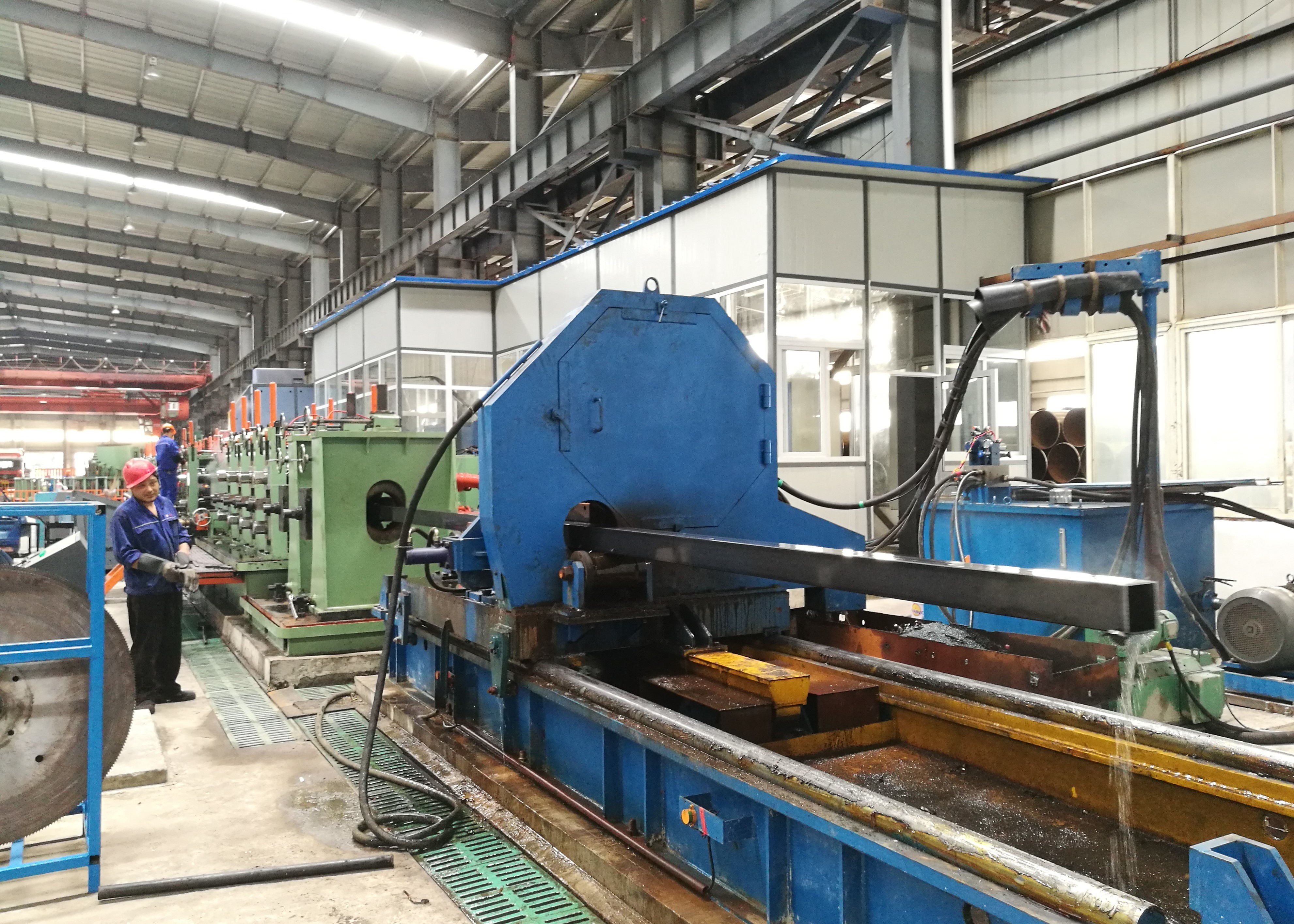 150*150 Galvanized Hollow Square Steel Tube Electronic Resistance Welded
