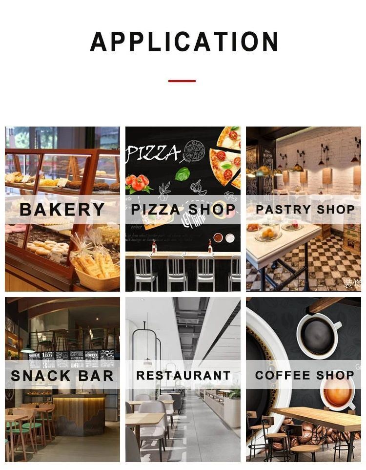 Premium Gas Baking Bakery Oven with Computer Panel Ome in Differnt Layers