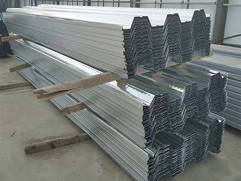 Composite Floor Decking Sheet Metal Stainless Steel Deck Sheets For Concrete Slab