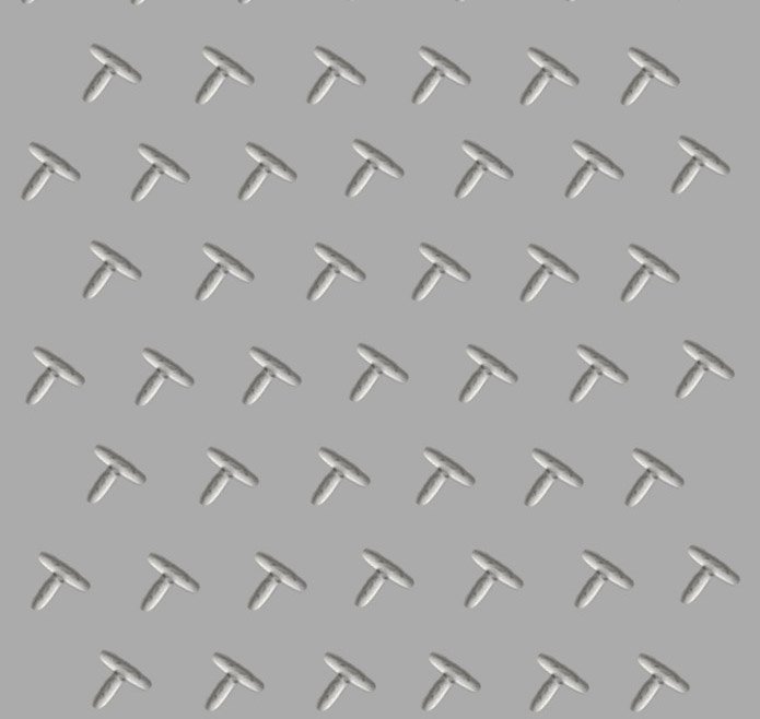 Checkered Finish Embossed Stainless Steel Sheet For Decorative