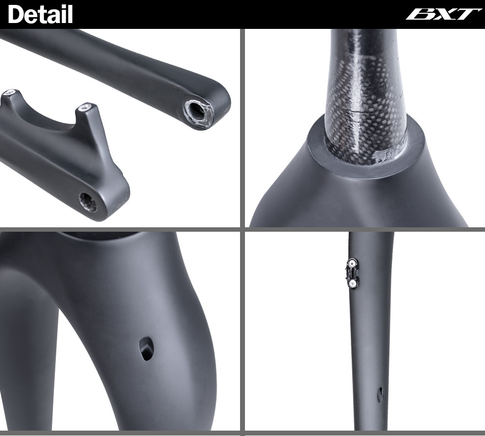 T1000 Carbon Fiber MTB Forks Mountain Bike Forks 275 Suitable 700C Tire