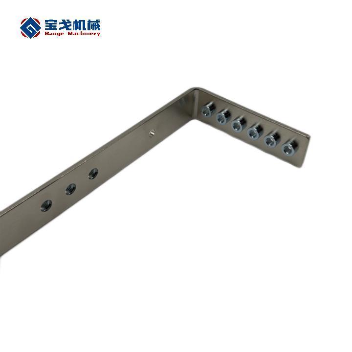 Flexible Nickel-Plated Copper Bus Bar Terminal Connectors with Threaded Holes