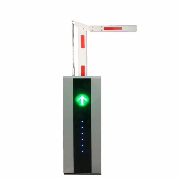 Logo Customized Boom Barrier Gates DC AC Servo Motor Parking Barrier Gate With LPR System