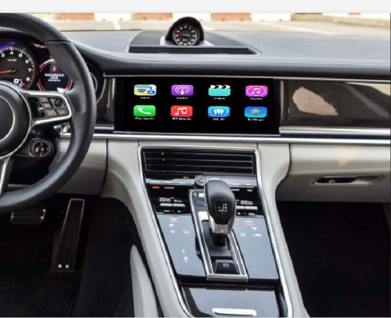 Ouchuangbo upgrade original car screen to android 9.0 4GB RAM 64GB ROM for 12.3 inch screen Porsche Panamera 2017
