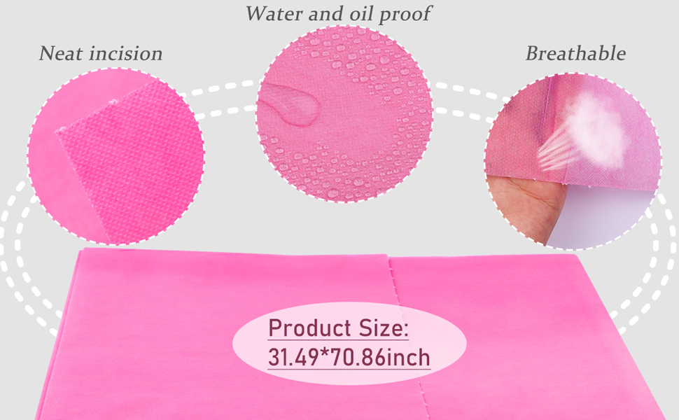 disposable massage table sheets