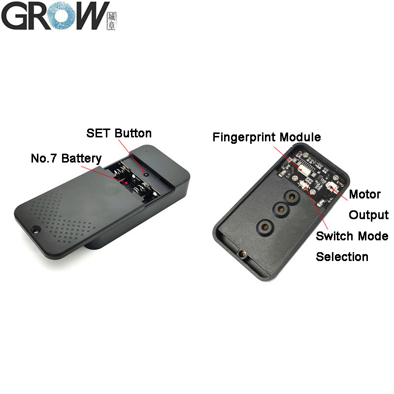 Grow K236-a DC6V 4*AAA Fingerprint Control Board with Battery Case