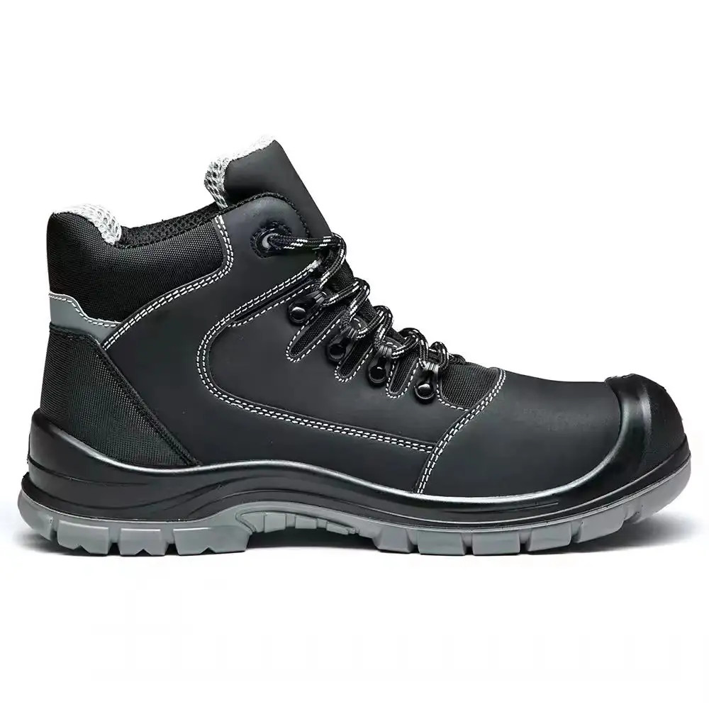 S3 Security Work Boots Waterproof Ankle High Work Boot With Steel Toe
