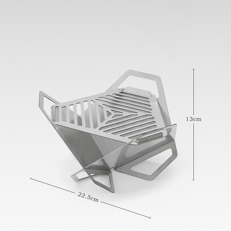 Stainless Steel Campfire Barbecue Stove Grill BBQ