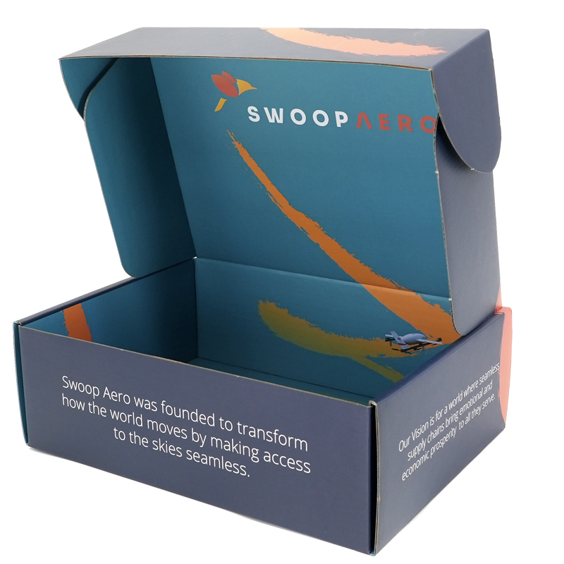 Custom Logo Cardboard Carton Paper Empty Shoes Packaging Boxes For Small Businesses