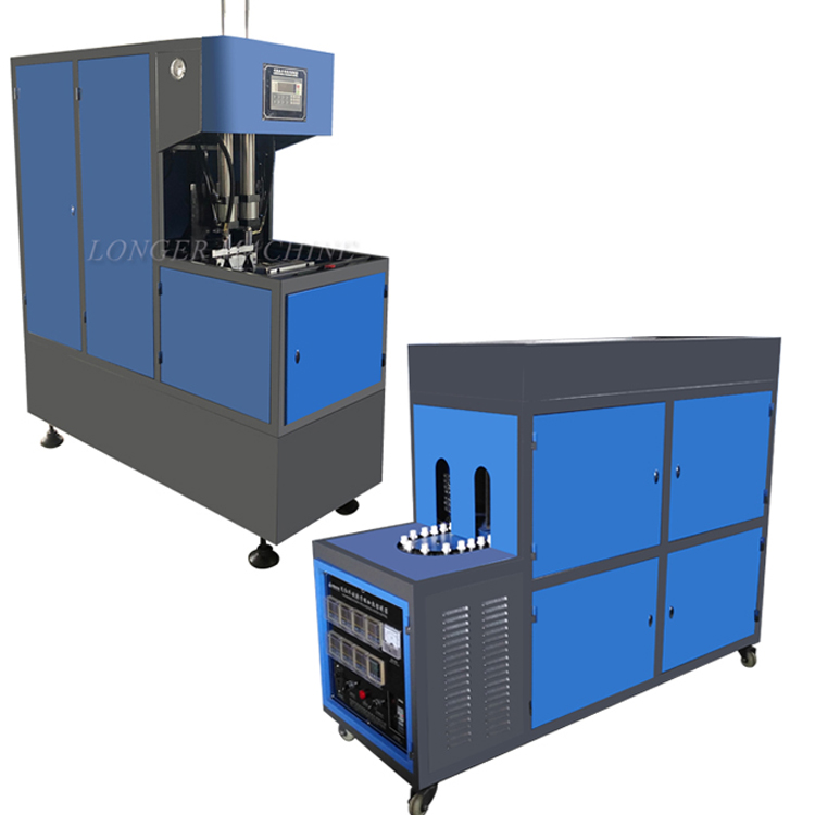 LGB-3L Semi Automatic 2 Liter Pet Jar Bottle Blow Moulding Machine with High Pressure Valve SMC