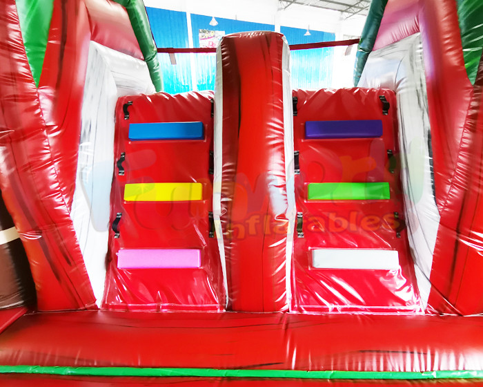 ROHS Palm Tree Inflatable Bouncer Slide Jumping Bouncy Castle