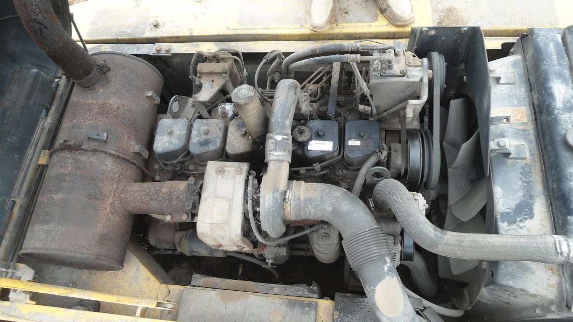 Japan Second Hand Komatsu Excavator PC220 6 , No Any Damage Used Komatsu Backhoe