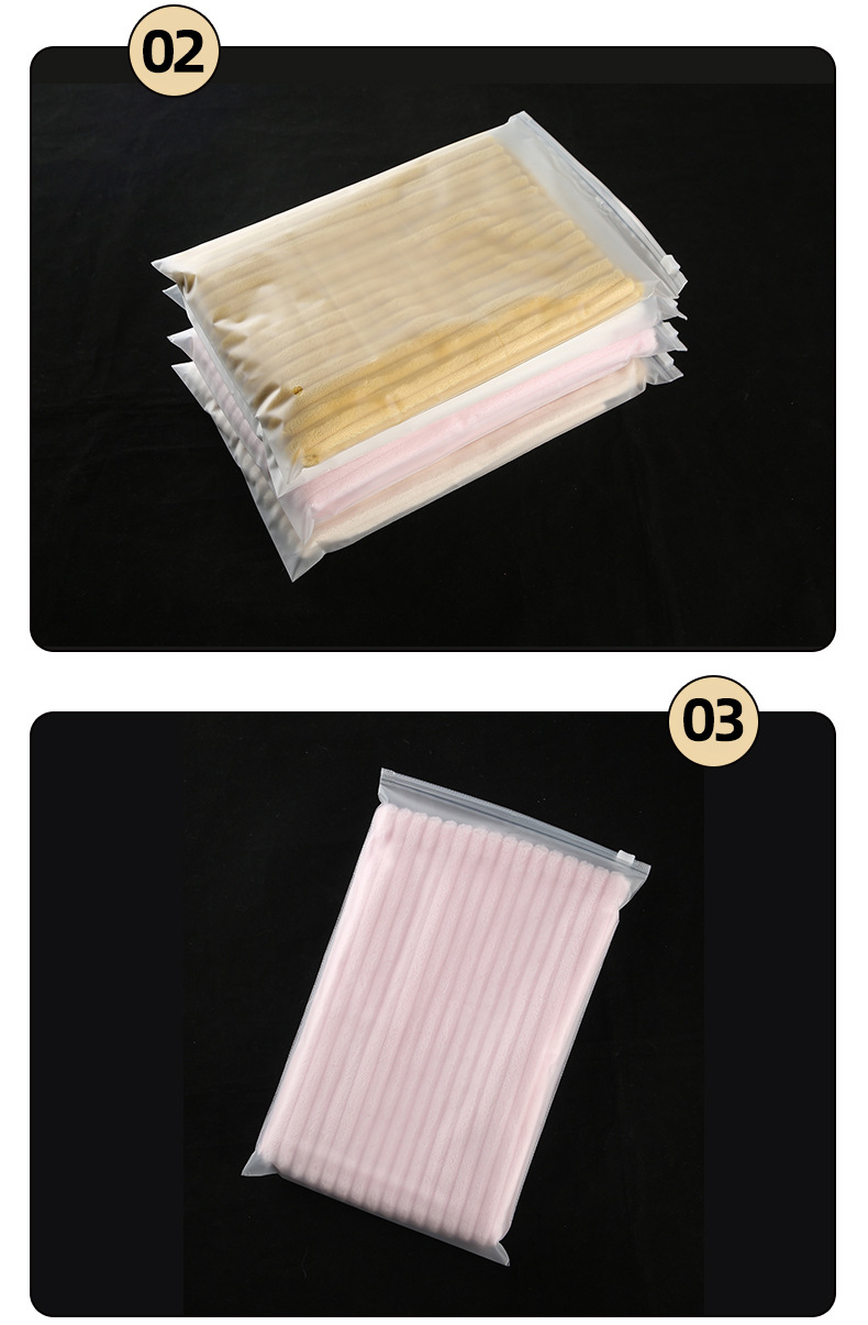 LDPE CPE/EVA/PVC Eco-friendly Zip Lock Clothing Plastic Zipper Bag with Venting Hole