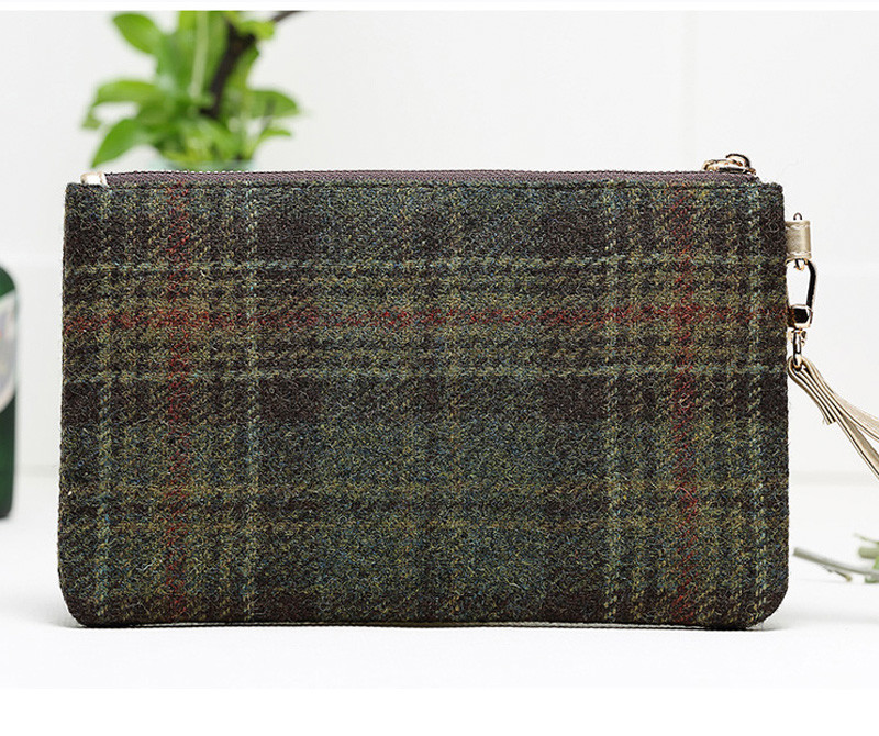 Zipper Polyester Waterproof Portable Cosmetic Bag