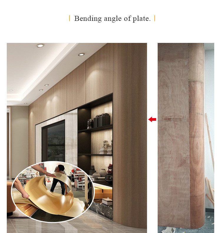 Factory Customized Environmentally Friendly Wood Grain Wood Veneer Wall Panels