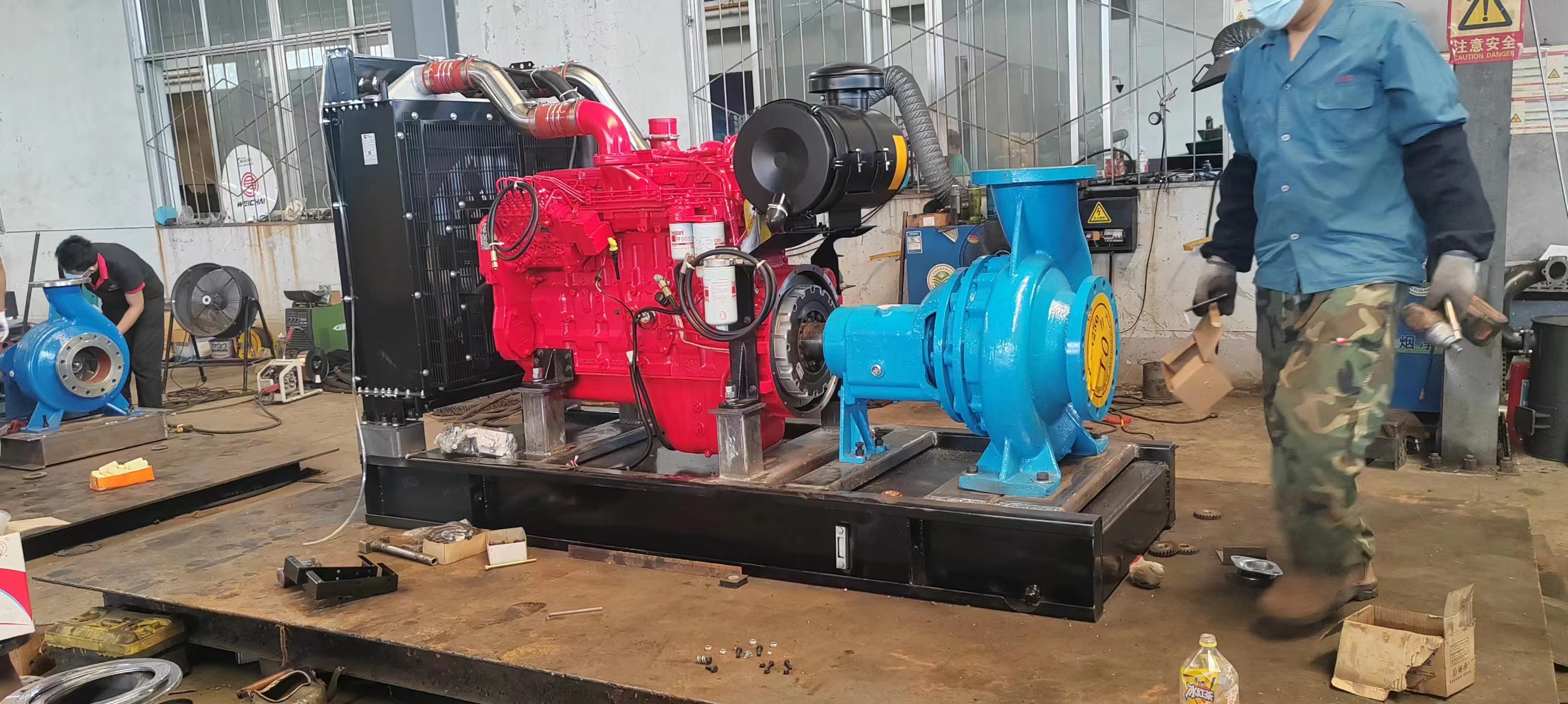250kVA Kangmingsi Diesel Generator Set with 200KW Output and Water Cooling System