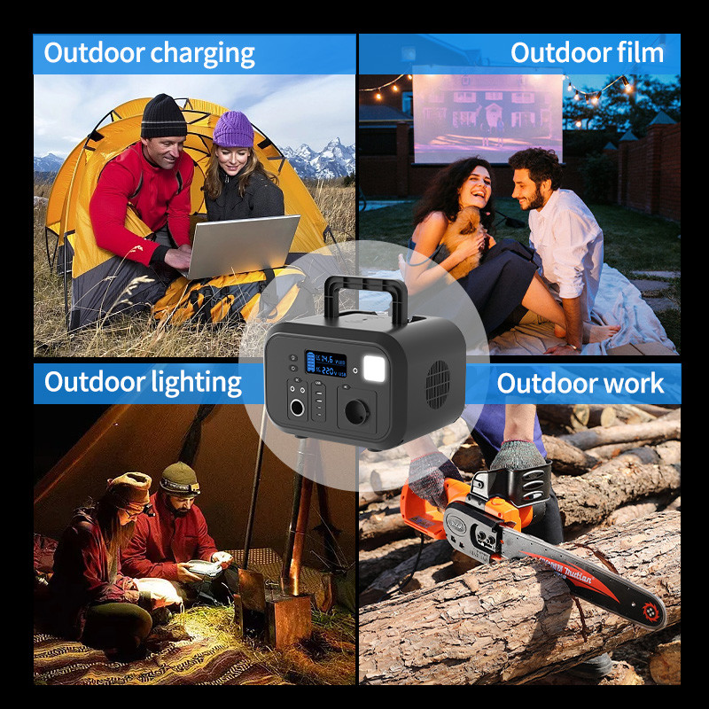 Wireless Portable Power Station Generator With Pure Sine Wave Energy Storage Battery