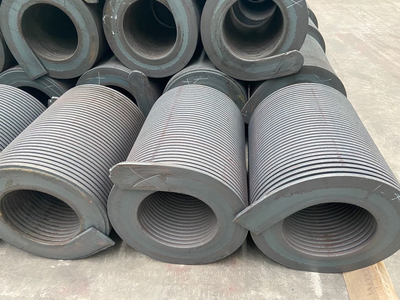 Precast Prestressed Spun Concrete Pile End Plate Flange Cs Q235 Or SS400