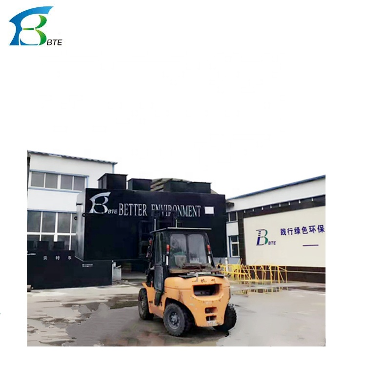 Wastewater Treatment With Customized Compact STP Sewage Treatment Plant