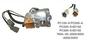 6735-61-1101 Low Noise Komatsu Water Pump For PC200 - 8 Excavator