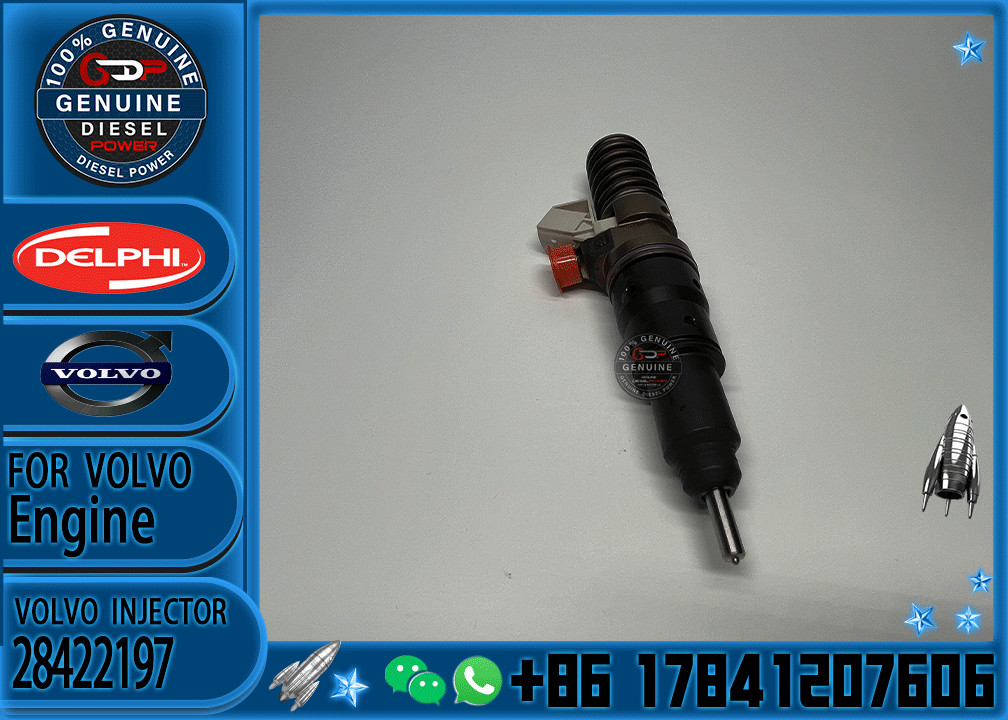 Diesel Fuel Injector common rail parts injector 22501885 28422197 BEBE1R11002 BEBE1R10002 for VOLVO