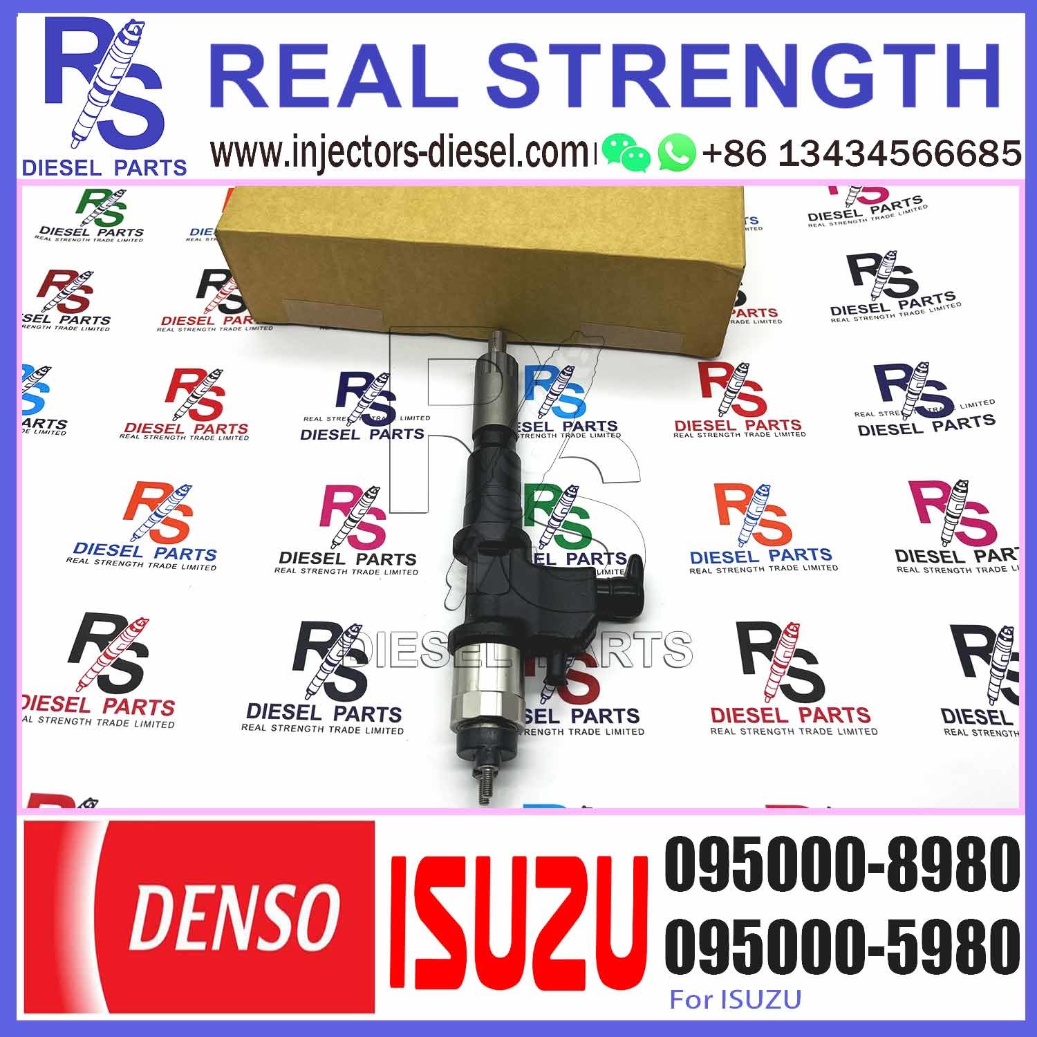 High Quality Diesel Fuel Injector 0950008980 8981675560 Common Rail Injetor 8-98167556-0 095000-8980