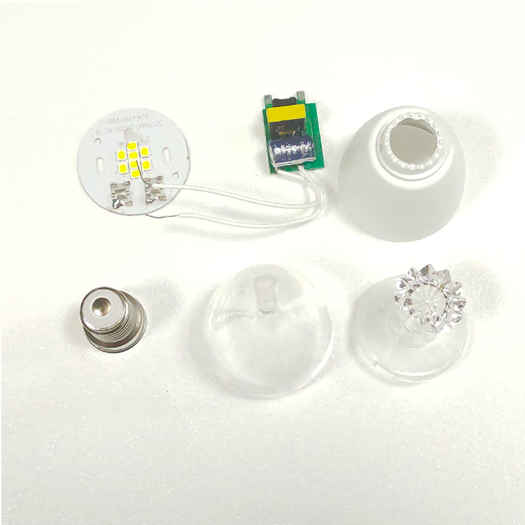 Auto CAD Layout Lighting Solutions 5W 7W E14 E27 C37 LED Bulb with AC 85-265V Input Voltage