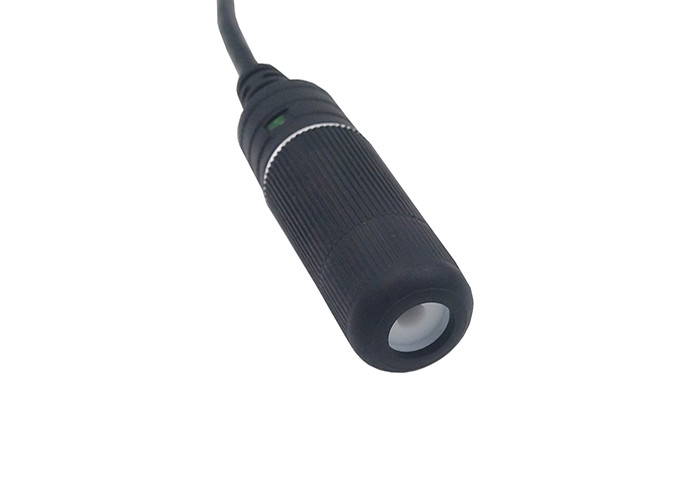 Black waterproof RJ45 male to female extension cable with LED indicator, OEM/ODM welcome