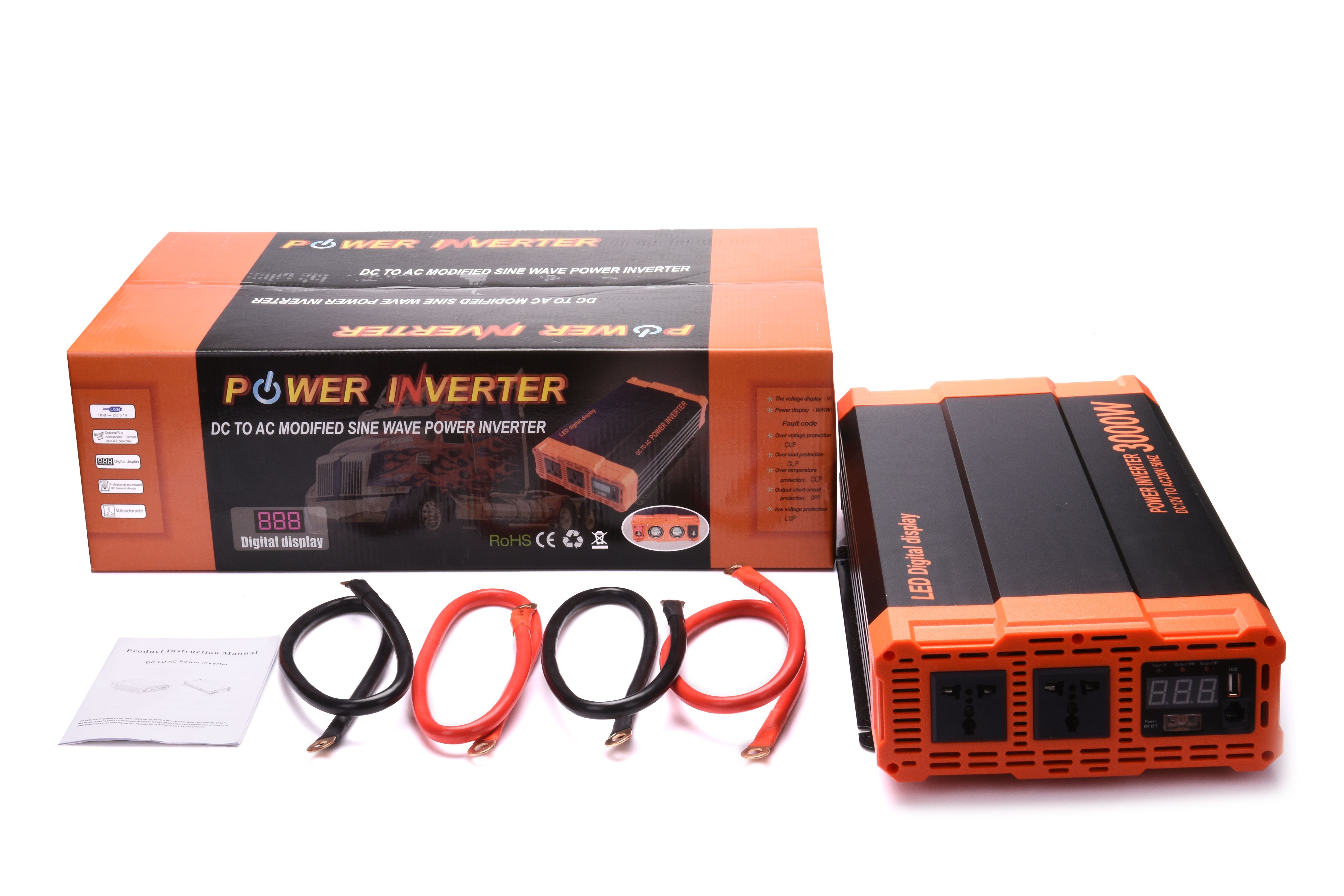 Customizable Logo Off-Grid Hybrid Low Frequency Solar Inverter 3Kw Manufacturer Golden Supplier Solar Inverter