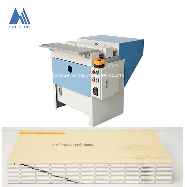 Maufung Hydraulic Sewing Book Spine Pressing Machine Notebook Hard Cover Binding Machine For Printing Shop MF-480