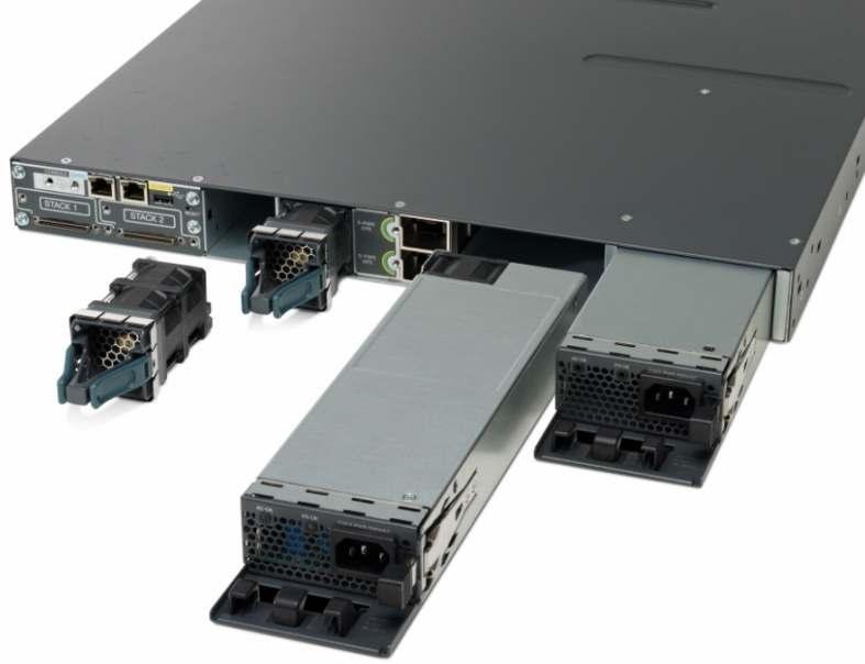 PWR-C1-1100WAC-P 600 Gbps Switch Capacity for Advanced 3850 and 9300 Series Switches