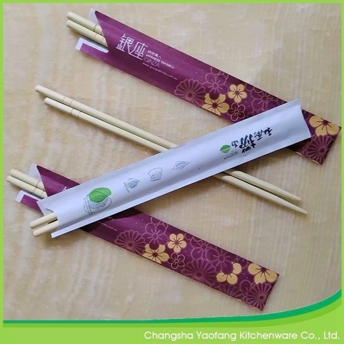 Disposable Round Bamboo Chopsticks 5.0*200 cm HS Code 4419121090