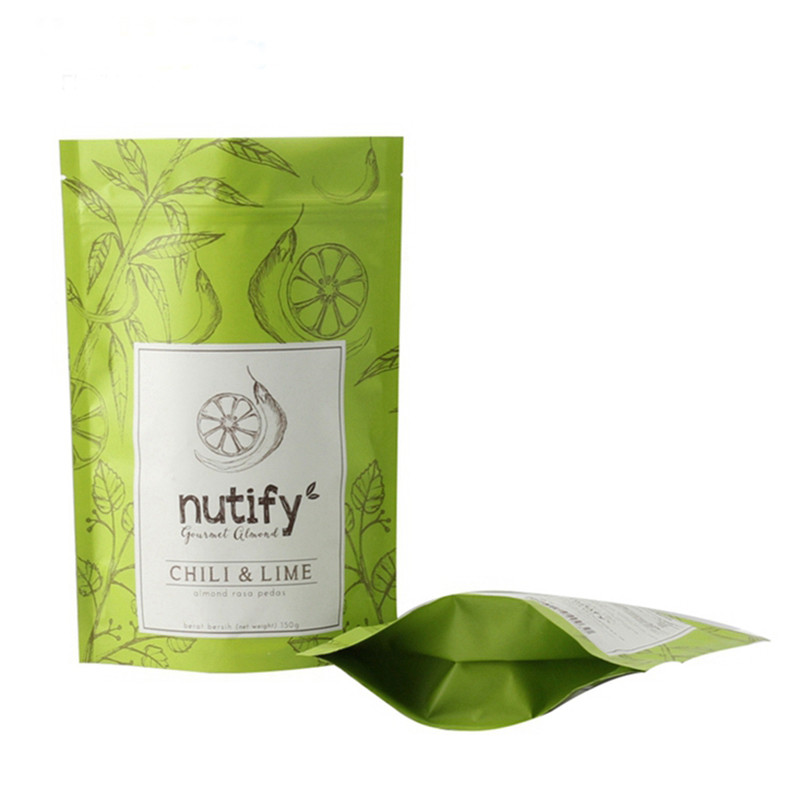 Zipper Aluminum Foil Stand Up Pouch 500g /1kg Whey Protein Powder Packaging