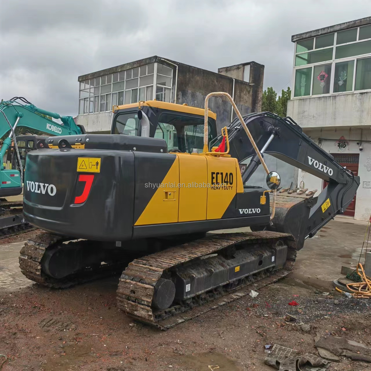 Second-hand Volvo 140 14 ton Construction Machinery Used Hydraulic crawler volvo 140 ec140 Excavator