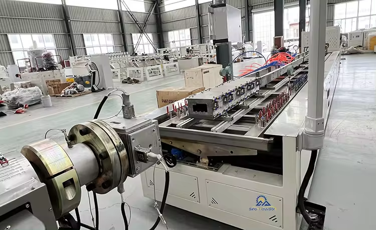 HSJZ-65/132 Higher Productive WPC Door Frame Making Machine At Discount Price