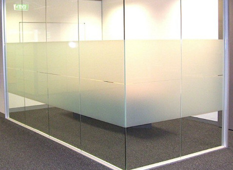 Customized Safety Frosted Glass Satin Etched Glass Ultra Clear Anti Fog Mirror