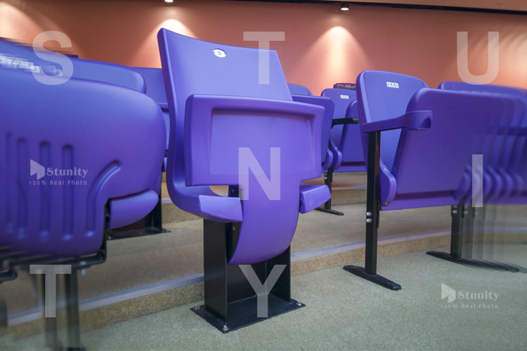 BS5852 Crib5 Plastic Stadium Seats For Basketball Stadium