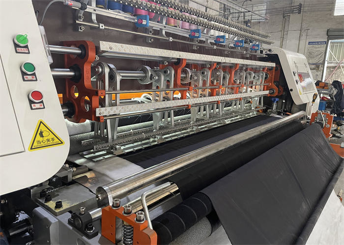 Automatic Multi Needle Quilting Equipment With Adjustable Presser Foot And Multiple Safety Features