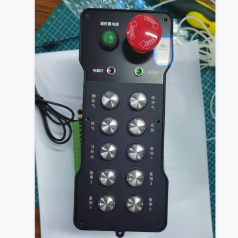 DHZ-8F 8-channel switch quantity industrial wireless Push Button remote control for welding machine