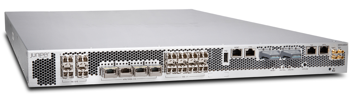 SRX4600 95Gbps Firewall Performance,20 Gbps IPS,16/38 Gbps VPN