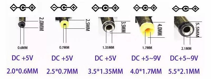 OEM ODM USB To DC Power Cable , USB Data Cable Cord DC 5.5x2.1 For Camera