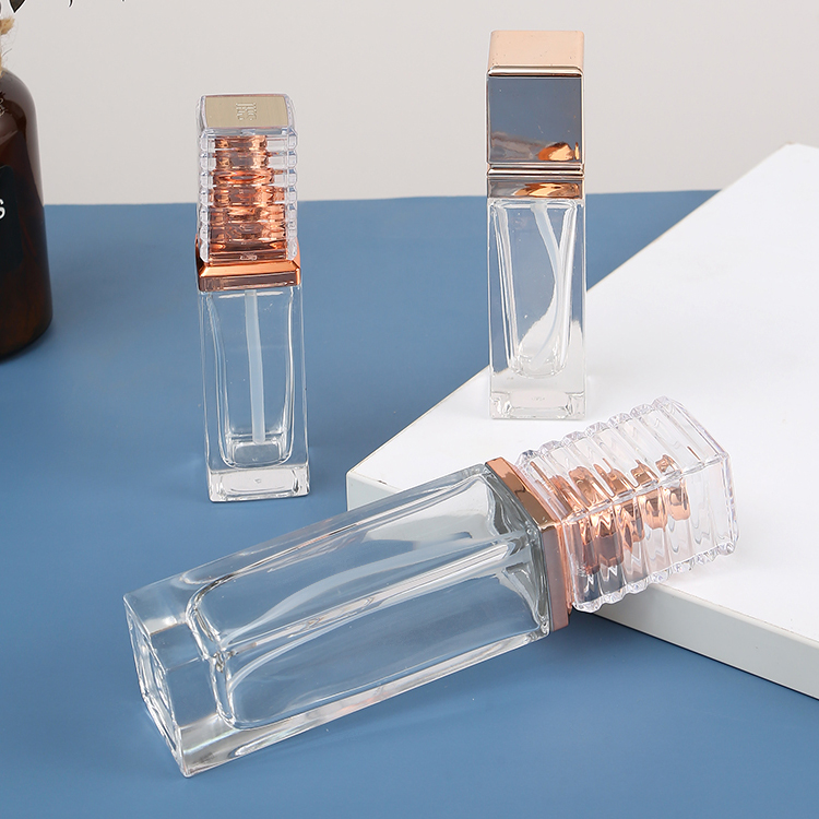 Cylinder 30 ml 50 ml 100 ml 120ml Empty Magnetic Perfume Spray Frosted Glass Bottle Supply with Customized Accepted Logo