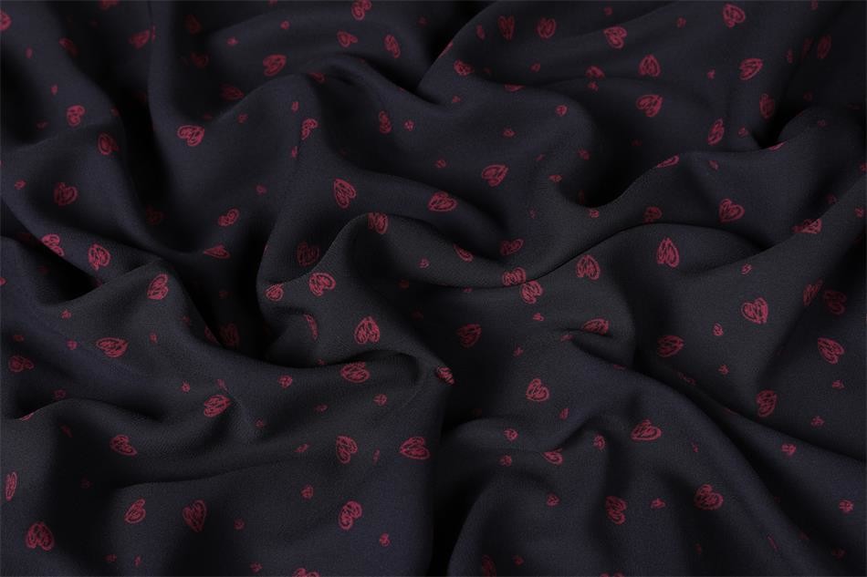 115gsm Polyester Chiffon Fabric 75Dx75D Printed Habijabi Aop