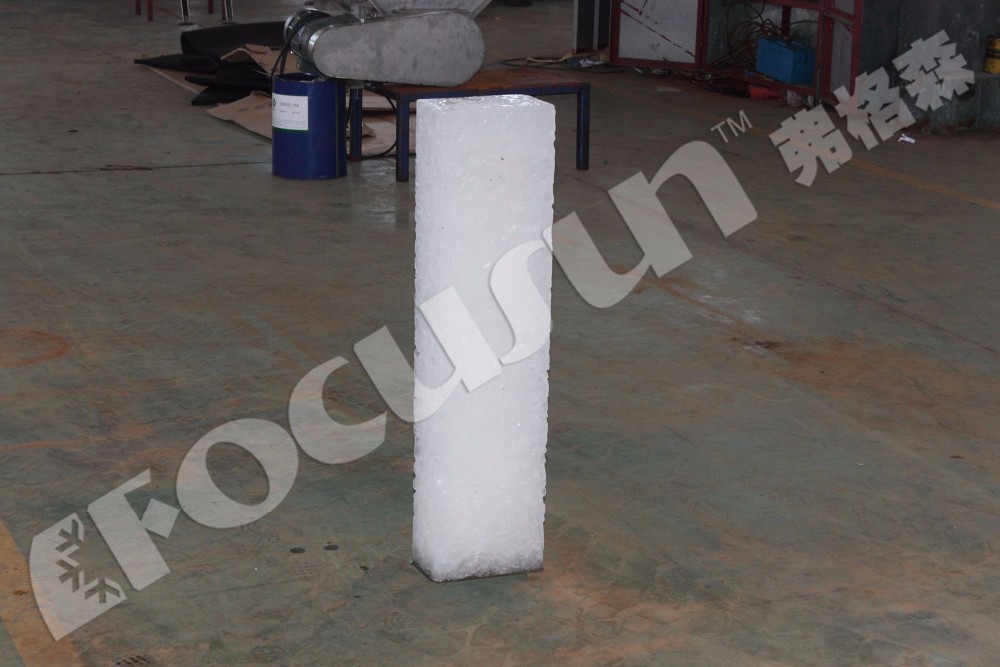 Different Specifications of Block Ice Produced by Stainless Steel 304 Ice Compactor