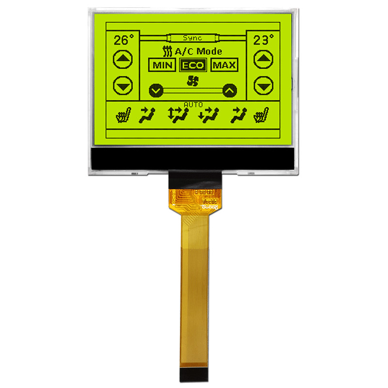 240x160 LCD Graphic Display Module ST7529 With Side White Backlight HTG240160N