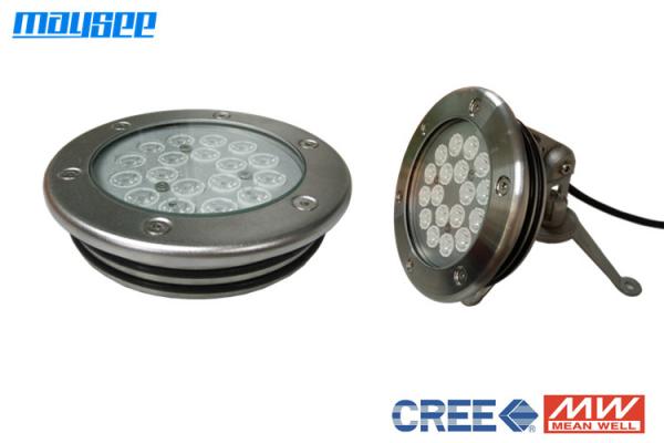 Quality IP68 54w Dmx RGB Led Pool Lights For Pond / Fountain / Swimming Pool for sale