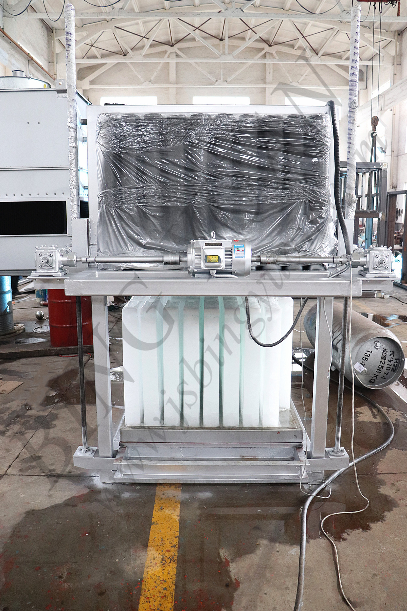 Stainless Steel 304 Commercial Ice Block Machine