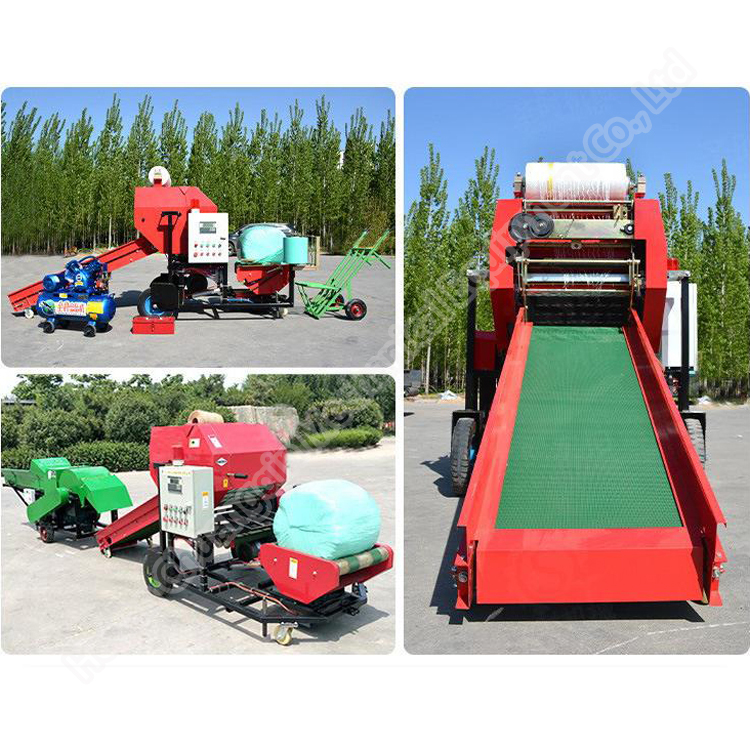 Automatic Silage Baler Machine Hay Baler Machine Silage Baler Packing Machine